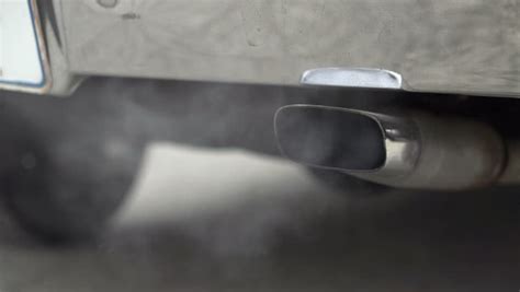 Tailpipe Emitting Exhaust Fumes Into The Atmosphere Stock Footage Video 5505752 - Shutterstock