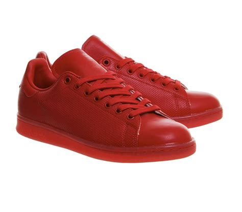 Lyst - Adidas Stan Smith in Red