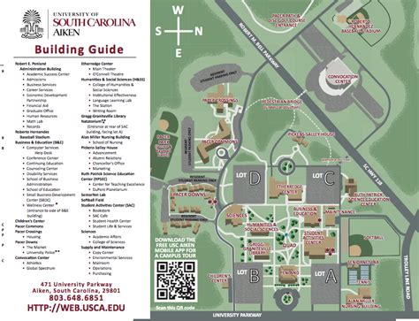 Usc Aiken Campus Map