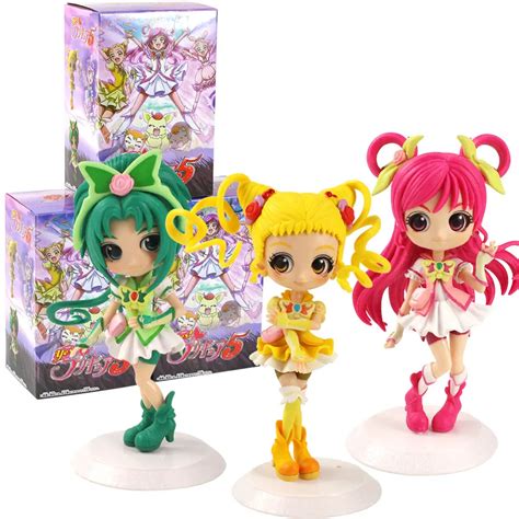 16 18cm Anime Pretty Cure Figures Yes! PreCure 5 Cure Dream Mint ...