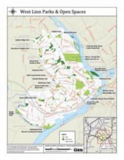 Printable Map of City Parks | City of West Linn Oregon Official Website