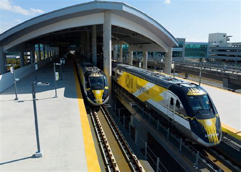 A Look at the New Brightline Train from Miami to Orlando