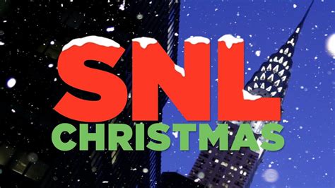 Saturday Night Live - SNL Christmas - December 4, 2013 - YouTube