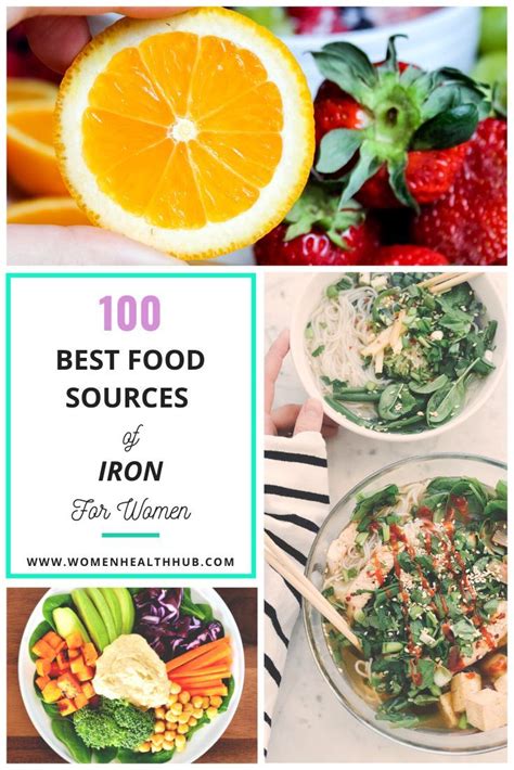 Iron-Rich Superfoods for Women | Foods with iron, Foods high in iron, Iron rich foods