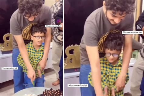 Bigg Boss 17 Winner Munawar Faruqui Celebrates Victory Cake With Son ...