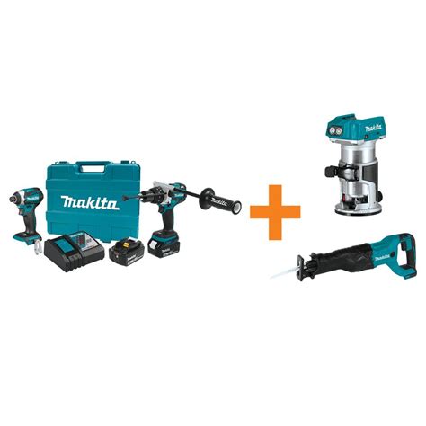 Makita - Power Tool Combo Kits - Power Tools - The Home Depot