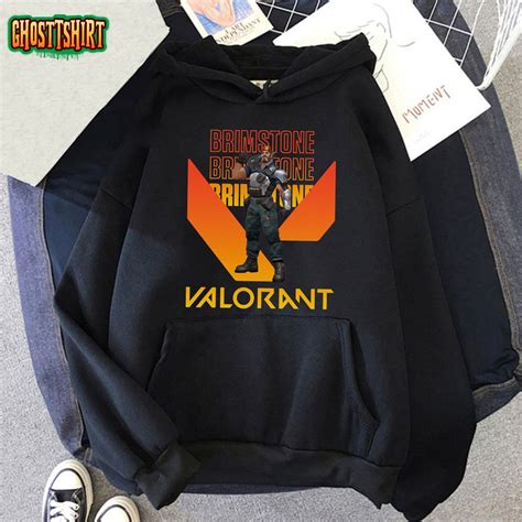 Valorant Brimstone Pullover Hoodie | Unisex hoodies, Sweatshirts, Pullover hoodie