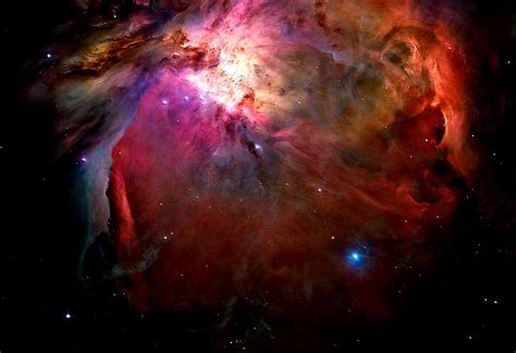 Orion Nebula Close Up Photograph by L Brown