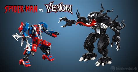 76115: Spider-Man Mech vs. Venom Mech unveiled as latest LEGO Marvel Super Heroes playset [News ...