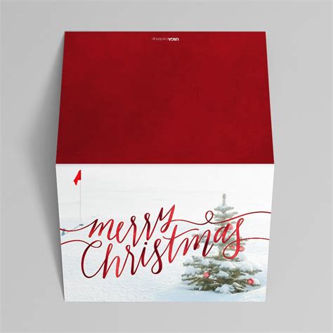 Golf for Christmas Card by USGAcardshop