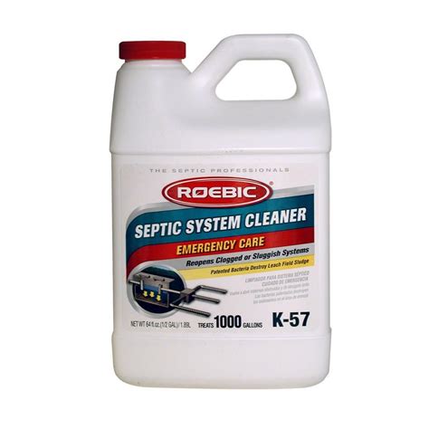 ROEBIC 64 oz. Roebic Septic System Cleaner-K-57-H-3 - The Home Depot