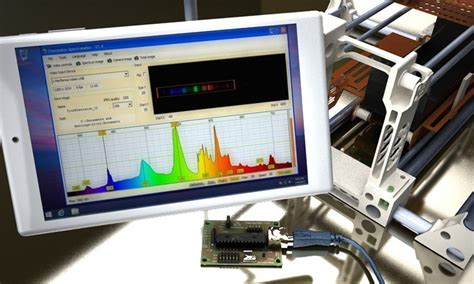 DIY Webcam Diffraction Grating Spectrometer | PhysicsOpenLab