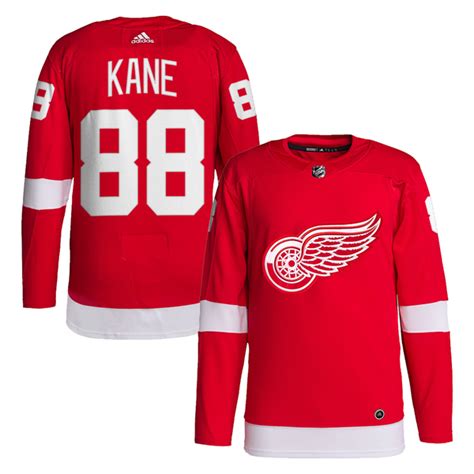 Patrick Kane Detroit Red Wings Adidas Home Authentic Pro Jersey - Red