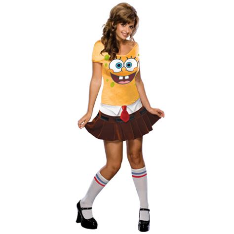 SpongeBob Squarepants Sexy SpongeBob Adult Costume - SpicyLegs.com