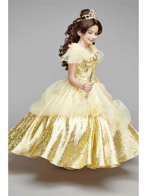 The Ultimate Collection Disney Princess Belle Costume for Girls - Chasing Fireflies