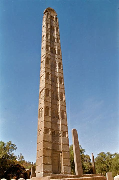 Ethiopia – Obelisk of Axum | Beautiful landscape wallpaper, Landscape ...