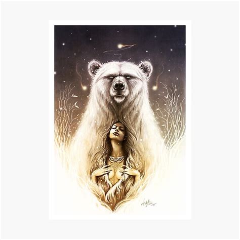 "Bear Spirit" Photographic Print for Sale by LorenAssisi | Redbubble