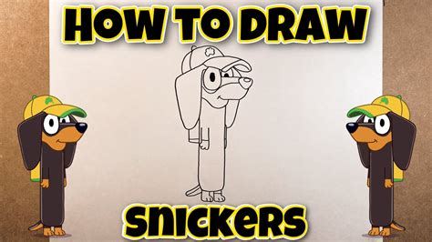 How To Draw Snickers From Bluey A Simple Drawing Tutorial Coloring Pages | The Best Porn Website