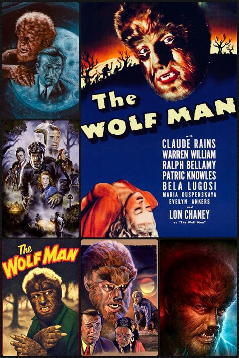 The Wolf Man: 1941 | Classic monster movies, Horror movie posters ...