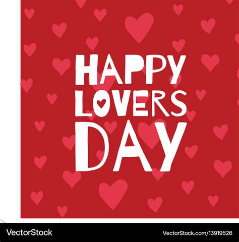 Happy lovers day Royalty Free Vector Image - VectorStock