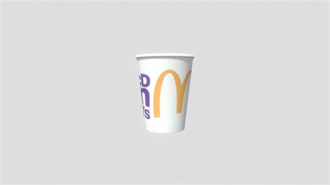 McDonald's Cup - Download Free 3D model by quentin.cdt [3d9f4b0] - Sketchfab