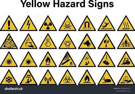 Hazards Symbols In The Workplace