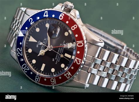 Vintage Rolex GMT-Master Stock Photo - Alamy