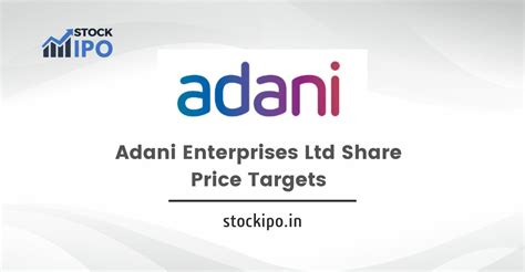 Adani Enterprises Ltd Share Price Target 2023, 2024, 2025 and 2030 ...