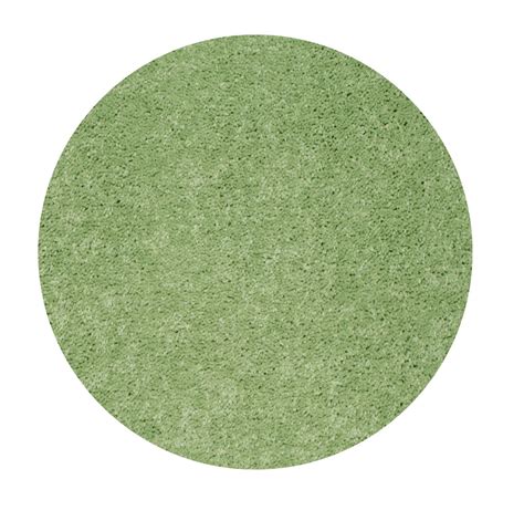 Home Queen Solid Color Lime Green 6' Round - Area Rug - Walmart.com