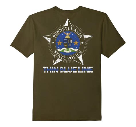 Pennsylvania State Police Shirt PA State Trooper Shirt-RT – Rateeshirt