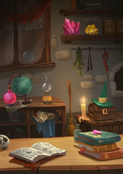 ArtStation - Room of magic