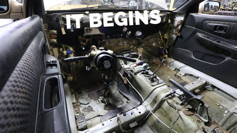 Subaru GC8 Stage Rally Build EP. 1: Stripping the interior - YouTube