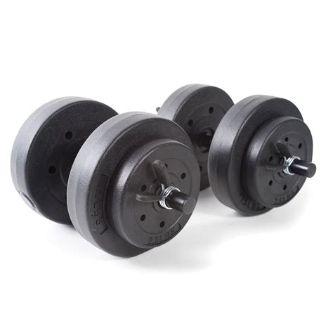 Home Gym Dumbbell Weight Set 40 lbs Full Body Workout Arm Chest Back Exercise | eBay