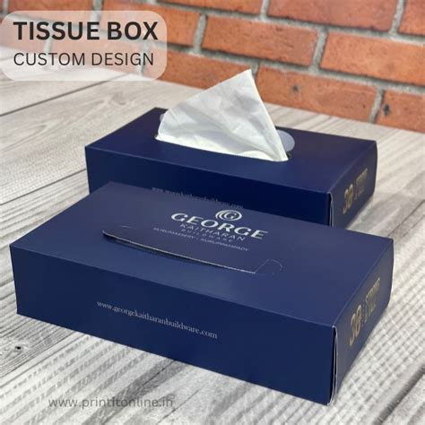 TISSUE BOX - CUSTOM PRINTING