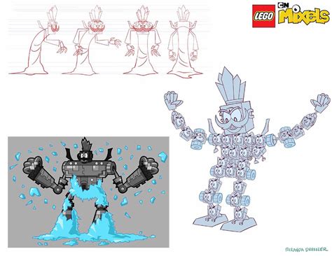 Lego Mixels Character Designs for Cartoon Network on Behance