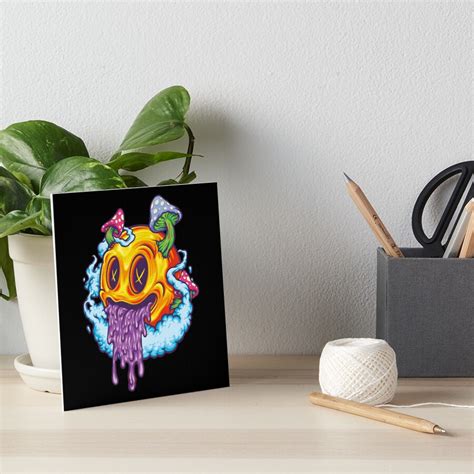 "Cute Emoji - Mushroom - Funny Emoji" Art Board Print by arts-collection | Redbubble