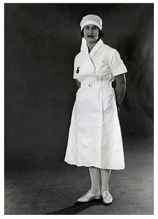 Dental Nurse fashion, 1935 | “1935: During 1935 a new style … | Flickr