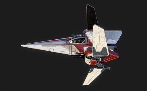 V - Wing Star Wars 3D model - TurboSquid 2102676