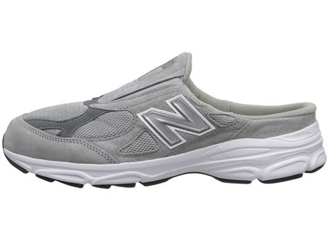 New Balance Leather M990v3 Slip On in Grey (Gray) for Men - Lyst