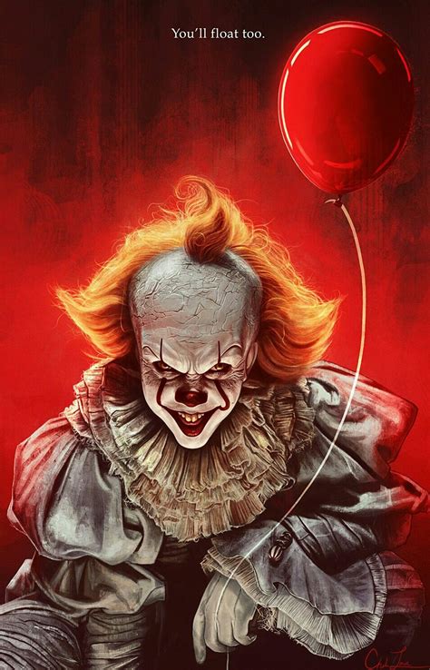 PENNYWISE FROM IT | Clown horror, Horror artwork, Pennywise the dancing ...