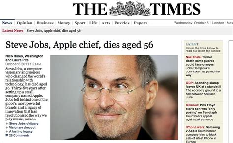 Steve Jobs - The Top News Story Around the World | Photo det… | Flickr