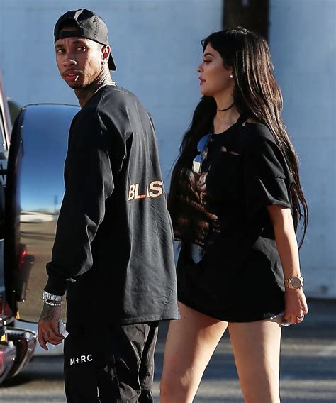 KYLIE JENNER and Tyga at Kabuki Restaurant in Los Angeles 13/13/2017 ...