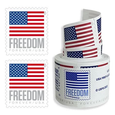 U.S. Flag 2023 Roll of Forever Postage Stamps 100 pcs – forever stamps