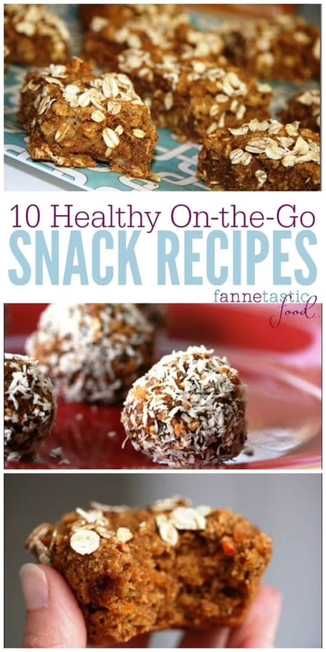 Healthy On the Go Snack Recipes | Portable, Easy