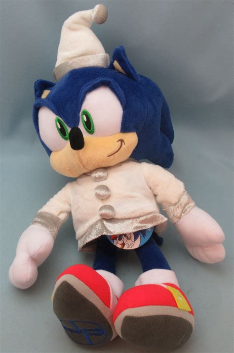 Sega Super Jumbo White Christmas Plush Stuffed Toy Tokyo Joypolis Sonic (blue embroidery ...