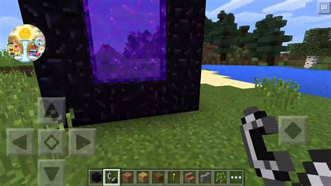 Minecraft Nether Portal Glitch - YouTube