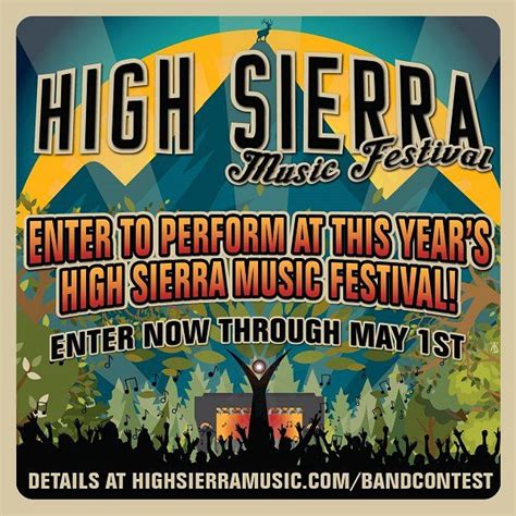 High Sierra Announces 2017 Band Contest | Festival, Music festival, The incredibles