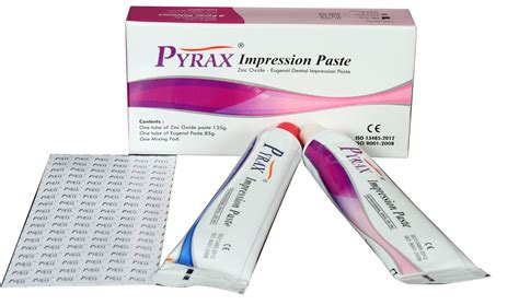 Zinc Oxide Eugenol Impression Paste – Pyrax Polymars