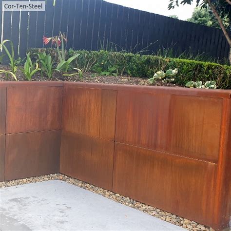 Corten Garden Walls – www.cor-ten-steel.com