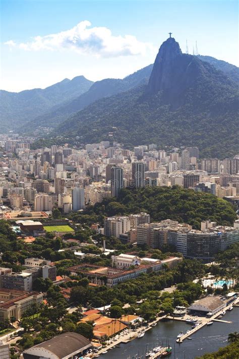 Rio de Janeiro aerial view stock image. Image of latin - 125443879